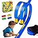 Aywewii Flex Tracks 164 Ft Flexible Race Track for Kids Portable DIY RollUp Race Car Track Compatible with Diecast 164th Cars Birthday Gifts Easter Basket Stuffers for Kids for Boys Girls Ages 3 - Image 2