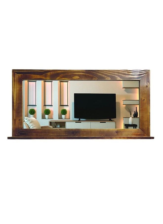 Art Wood wall mirror 