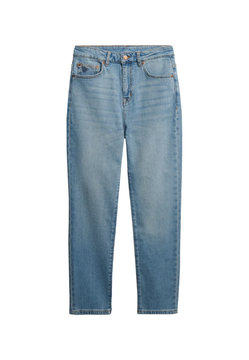 Superdry Organic Cotton High Rise Mom Jeans