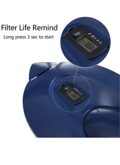 AROAQ Household Water Filter, 3.5L Dispenser Pitcher Mineral Alkaline Water Ionizer Water Filter, Non Toxic Alkaline Activated Carbon Water Purifier And Timer, ( Blue With 1 Filter)  - Image 2