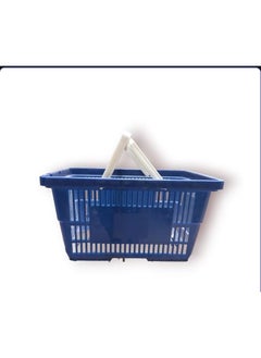 With 2 Handles Blue Stackable Baskets