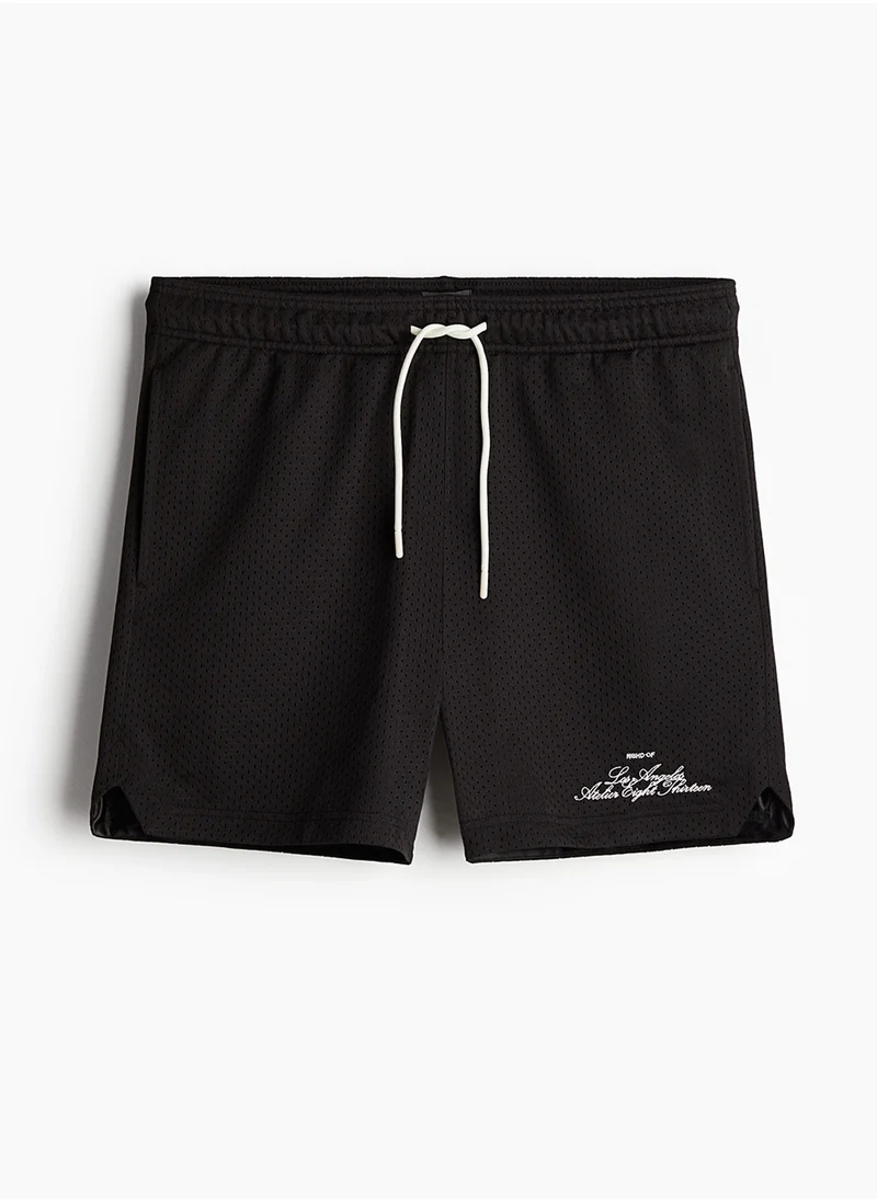 H&M Regular Fit Mesh Shorts