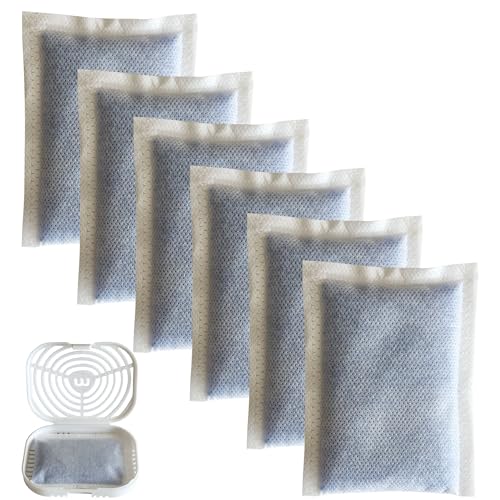 AFJWUZ 6 Pack Refills for Whisker OdorTrap Pod, Compatible with Litter-Robot and Traditional Litter Boxes - Image 1