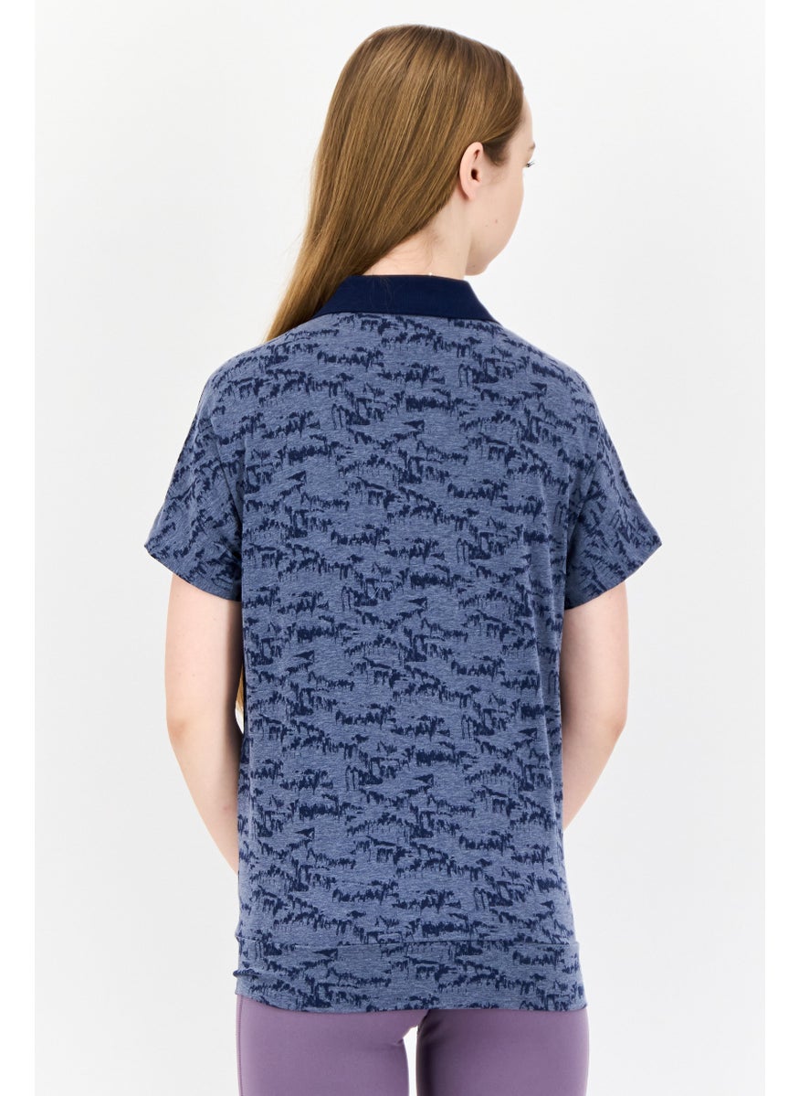 Adidas Women Sportswear Fit Short Sleeve Outdoor Polo Shirt , Multicolor  - Image 3