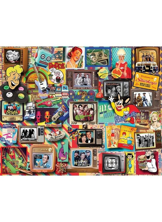 WHITE MOUNTAIN - Puzzles Memory Lane 1000 Piece Jigsaw Puzzle - Image 1