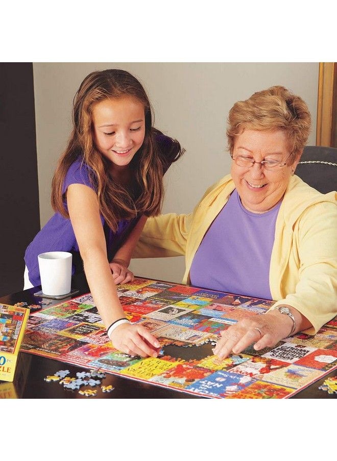 WHITE MOUNTAIN - Puzzles Memory Lane 1000 Piece Jigsaw Puzzle - Image 1