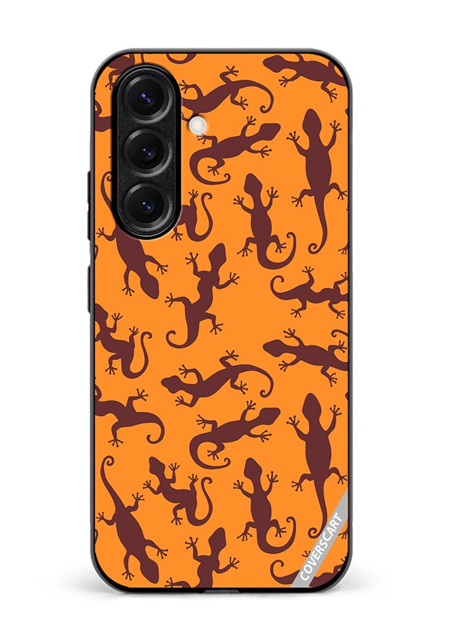 VR CREATIVE Protective Case Cover For Samsung Galaxy S25 Plus Gecko Animal Design Multicolour