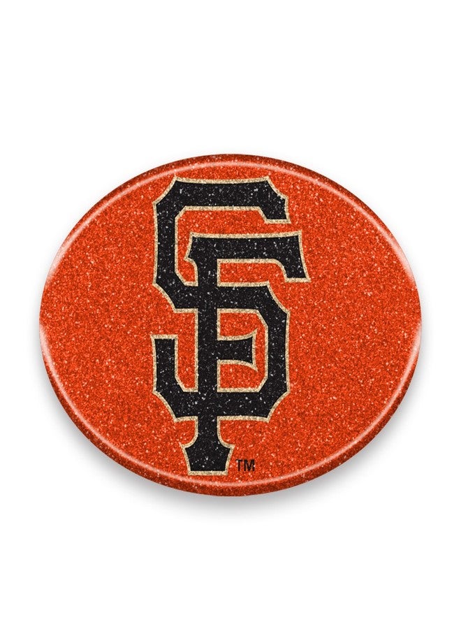 MLB San Francisco Giants Color Bling Emblem, 4" x 4", Orange