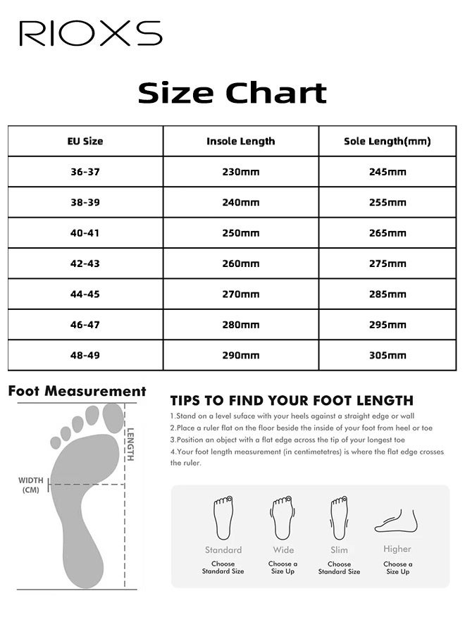RIOXS Slippers For Men, Comfy Lightweight Flat Slippers, Men's Home Shower Slippers, Non-slip Open Toes Slippers, Soft Elastic Sole Slippers For Beach Outdoor Indoor Daily Wearing, Black Slides Bath Slippers, Classic Men Slip-ons - Image 4