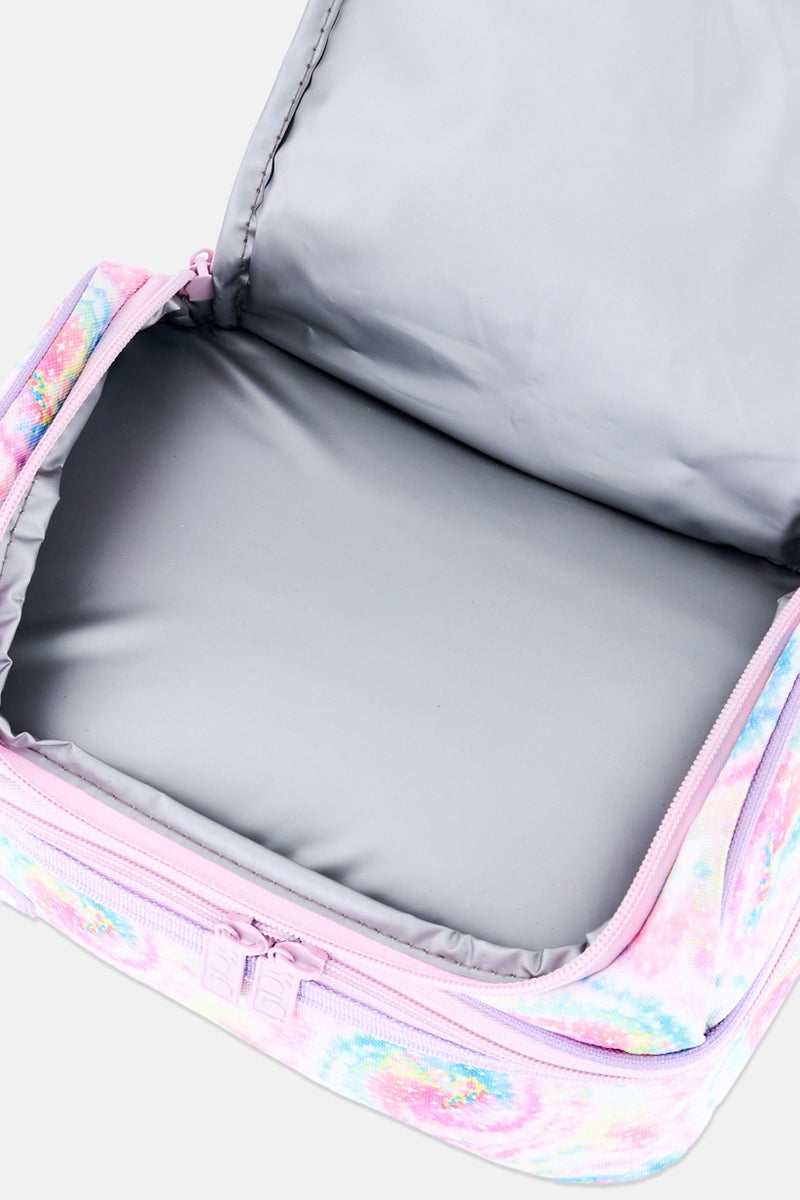 YOLO Kids Girl Tie Dye Lunch Bag, Multicolor - Image 2