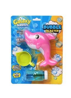 Galaxy Toys جهاز نفخ فقاعات سمكة القرش مع 1×50مل فقاعات  - Image 2