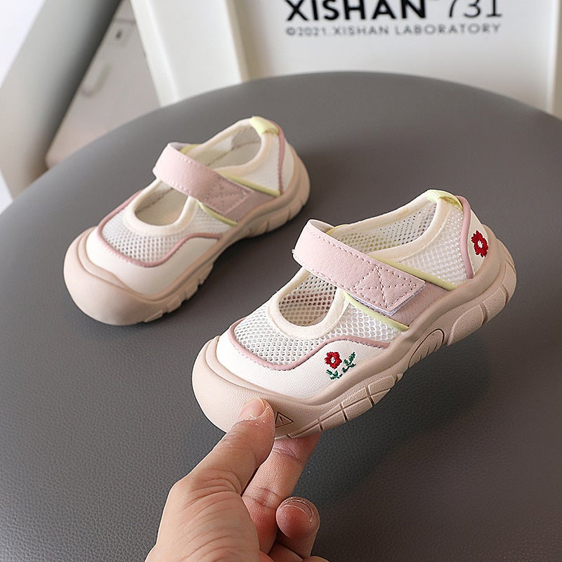 Summer Baotou Sandals New Girls Anti-Slip Sports Baby Sandals Fashion Casual Children'S Beach Shoes - Image 3
