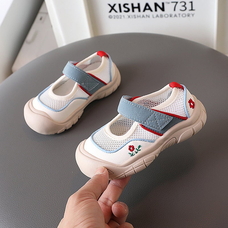 Summer Baotou Sandals New Girls Anti-Slip Sports Baby Sandals Fashion Casual Children'S Beach Shoes - Image 4
