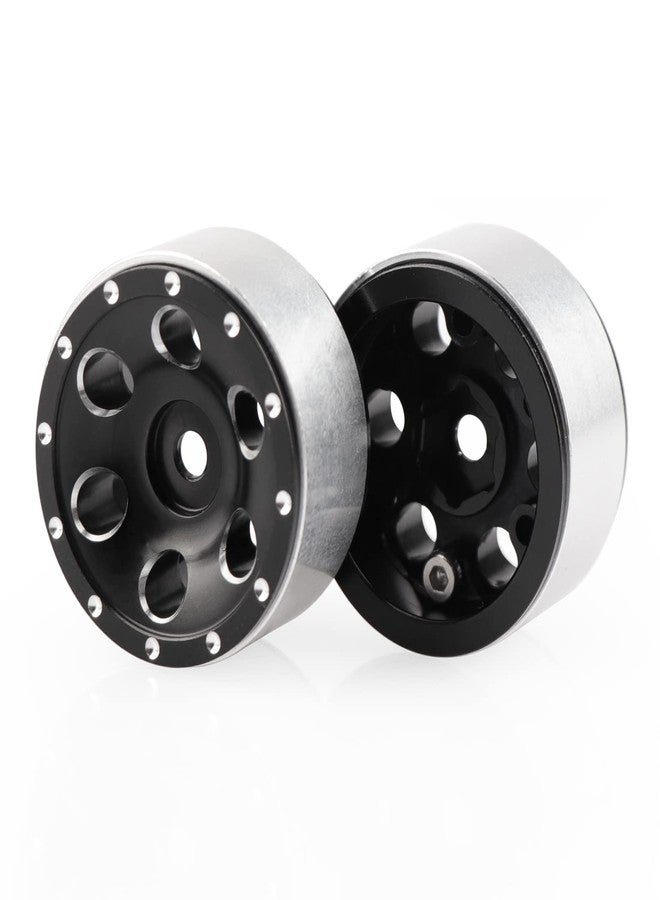 AIMROCK 1.0 Beadlock Wheels w/Brass 7mm Hex Wheel Hubs for Axial SCX24 FCX24 TRX4M 1/24 1/18 RC Crawler Truck Upgrade Parts (Type 3) - Image 3