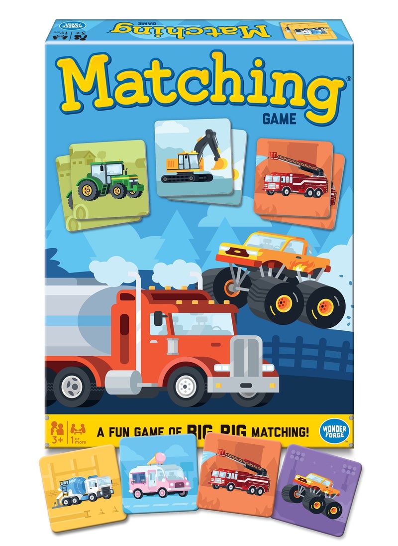 Wonder Forge Wonder Forge Trucks Matching Game for Kids Ages 3+ One or More Players  - Image 4