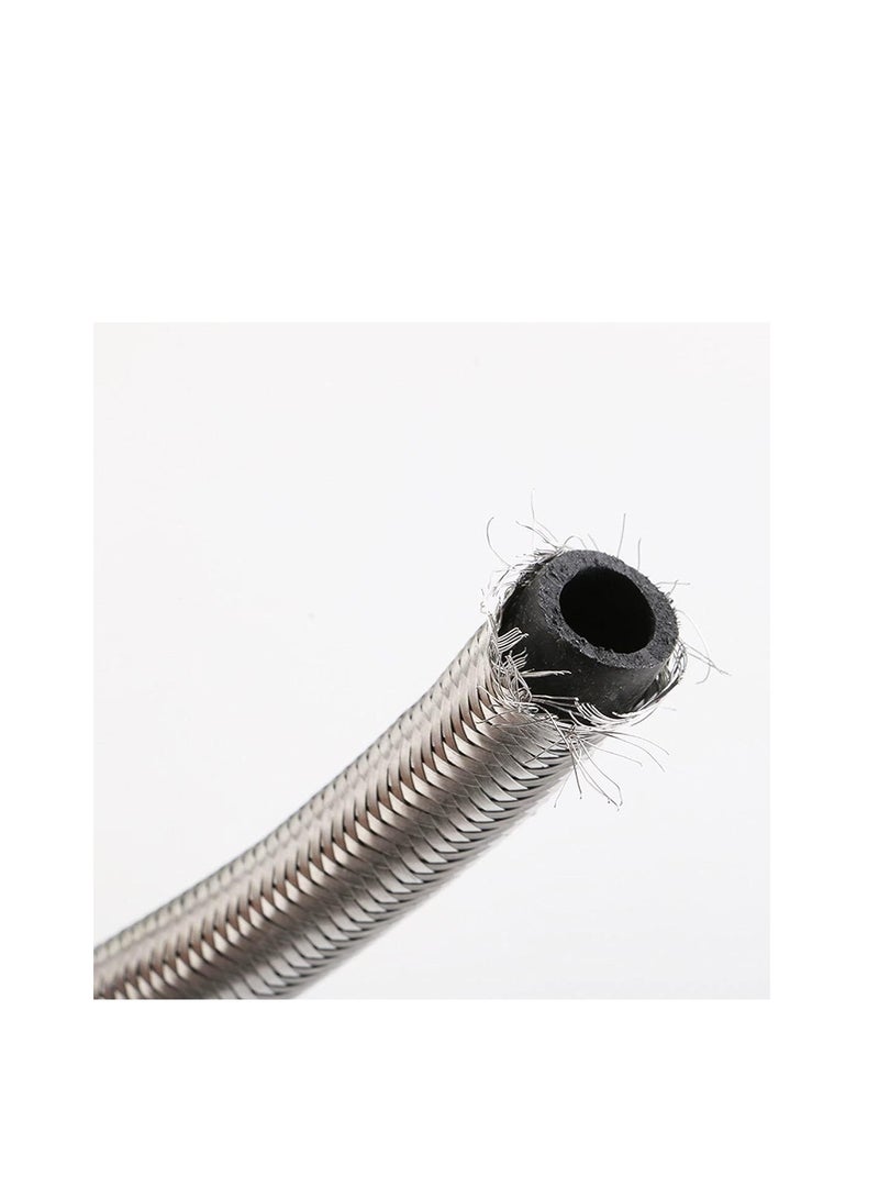 Vimka خرطوم سخان ماء، أنبوب توصيل للمرحاض من الستانلس ستيل بطول 60 سم مقاوم للصدأ – يُباع كوحدة تحتوي على 4 خراطيم. - Image 5