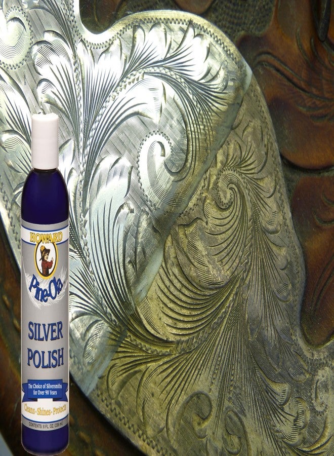 Howard Products Pine-Ola Silver Polish, Silver Cleaner Tarnish Remover and Sterling Silver Cleaner, Silver Polish, 8-Ounce - Image 3