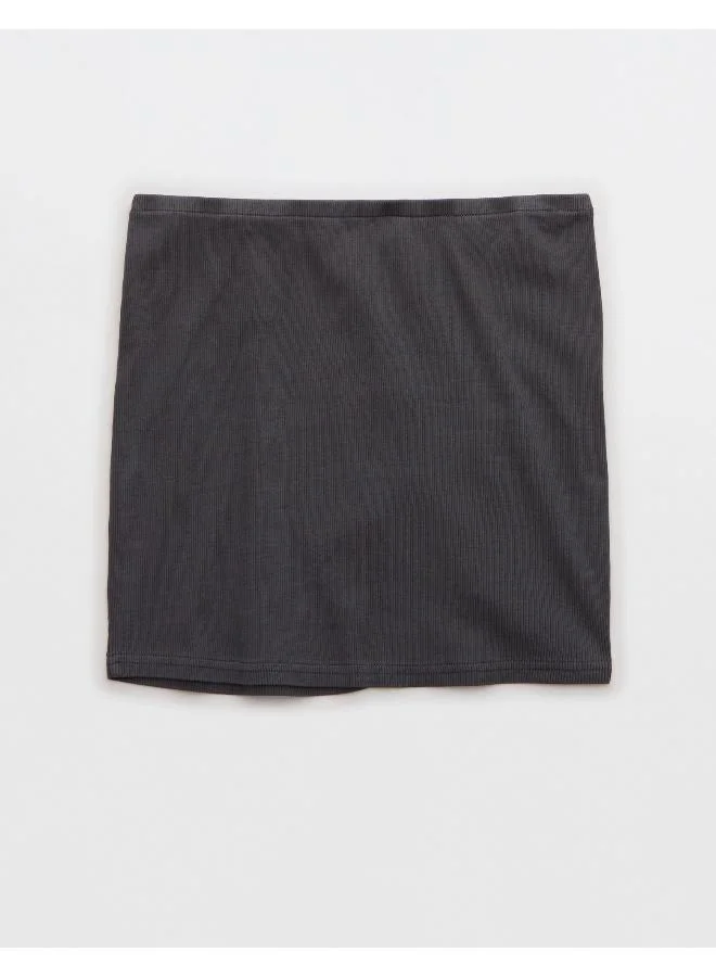 Aerie Ruched Mini Skirt