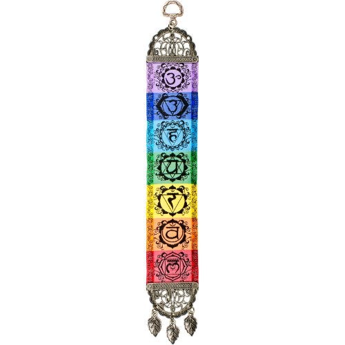 13 Hanging Woven Narrow Carpet 7 Chakras