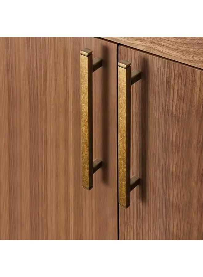 6 Pack Retro Brass Drawer Handles 5 Inch Hole Center Antique Bronze Solid Metal Cabinet Pulls Straight Bar Design Economical Kitchen Hardware Dresser Hardware No Assembly Required - Image 5