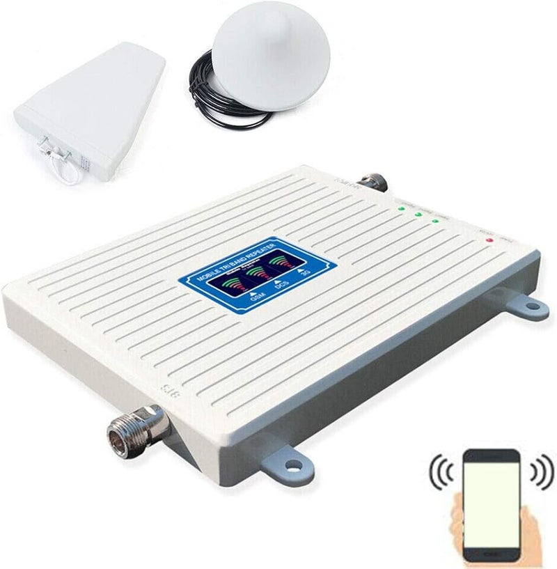 Tri Band GSM DCS LTE Mobile Signal Booster Repeater Kit 150 Square Meters - Image 5