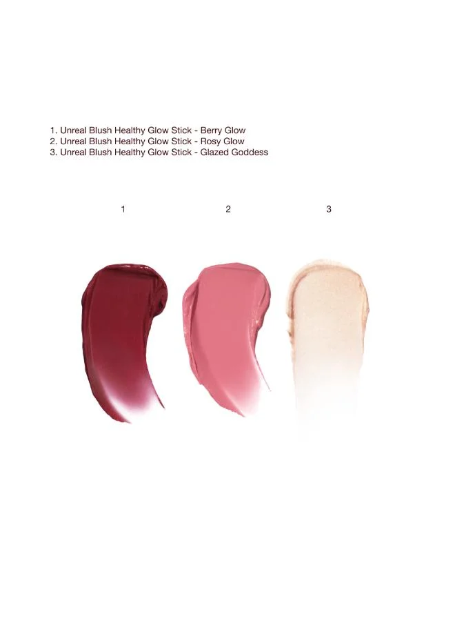 Charlotte Tilbury  Unreal Blush + Glow Mini Trio for Women | Best Price UAE