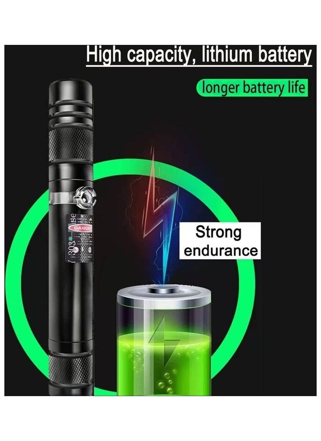 TWEGGON Green Laser Pointer, Long Distance USB Rechargeable Laser Light for Presentations, Camping, Hiking and Playing with Pets  - Image 5