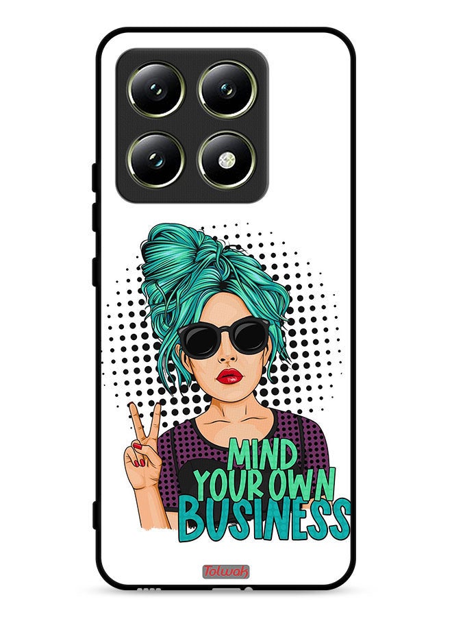 Tolwak Xiaomi 14T 5G Protective Case Cover Mind Your Own Business  - Image 1