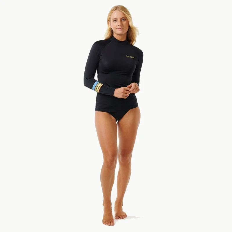 Rip Curl Tide Revival UV Long Sleeve Rash Vest - Women