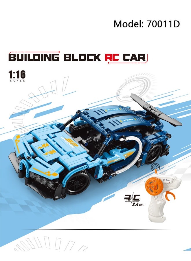 70011D Remote control car model Building Toy Set (433 Pieces) 6+ Years  - Image 1