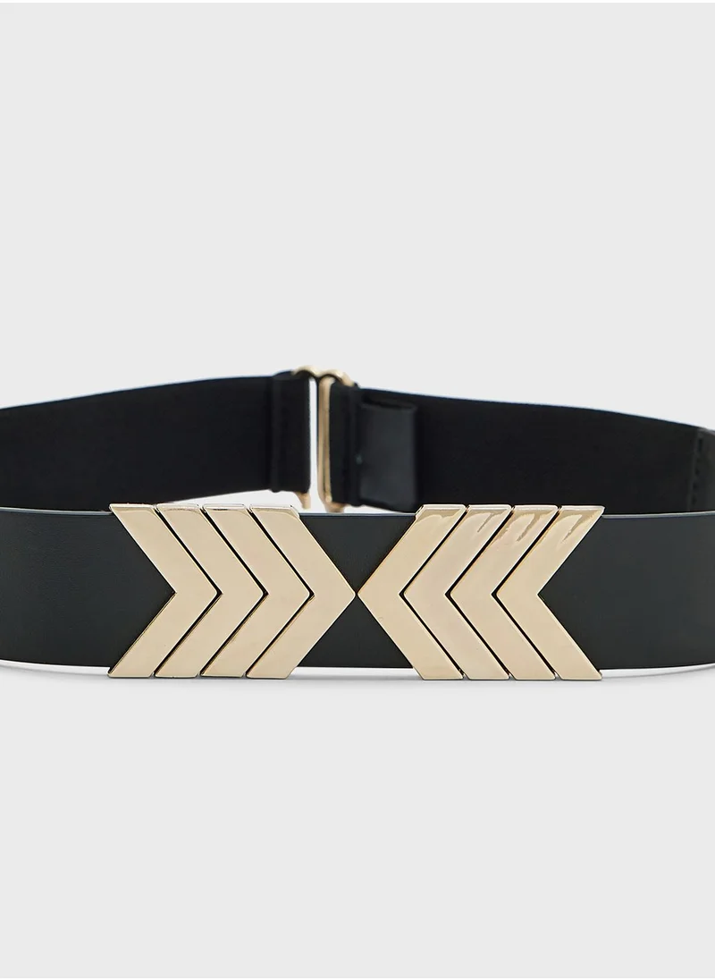 VERO MODA Vmhelma Coated Waist Belt