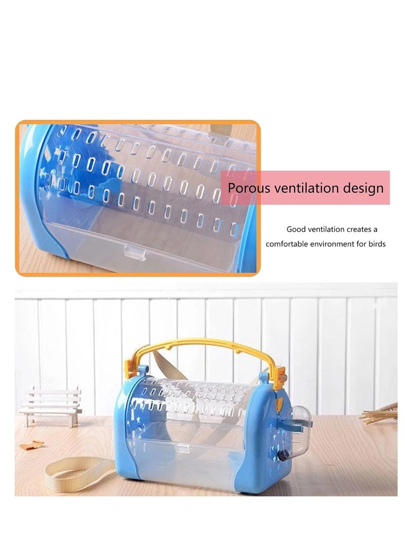 الهامستر الناقل قفص الحيوانات الأليفة الصادرة قفص الحقيبة الفئران خنزير غينيا السفر النقل - Image 3