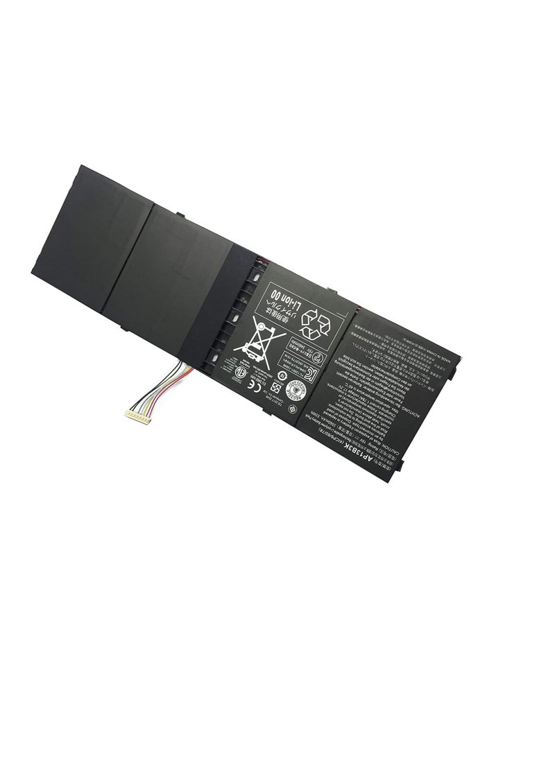 Terabyte AP13B3K AP13B8K 53Wh Laptop Battery for Acer Aspire V5 M5-583 M5-583P V5-472 V5-472G V5-472P V5-473 V5-473G V5-452 V5-472P V5-572 V5-573 V5-573G V5-573P V7-481 V7-482 R7-571 R7-571G R7-572 R7-572G ZQK - Image 2