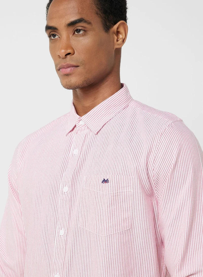 Thomas Scott Thomas Scott Men Red Smart Slim Fit Opaque Casual Shirt