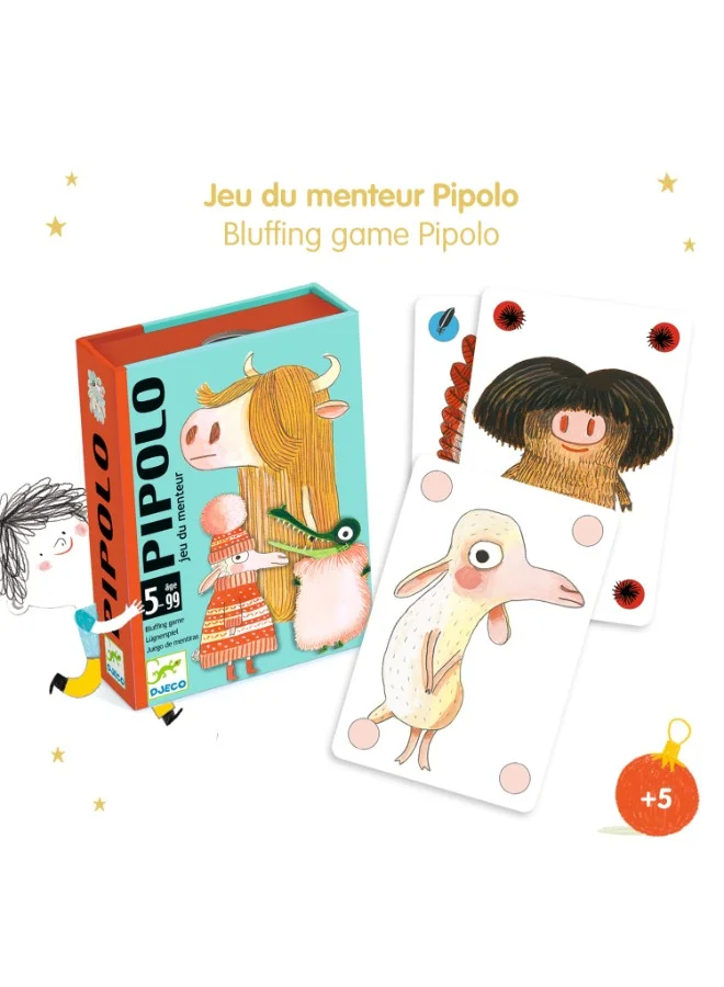 DJECO Playing Cards - Pipolo