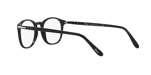 Persol PO3007V Square Prescription Eyewear Frames, Black/Demo Lens, 50 mm - Image 5
