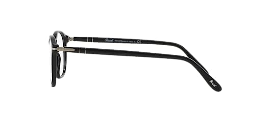 Persol PO3007V Square Prescription Eyewear Frames, Black/Demo Lens, 50 mm - Image 4