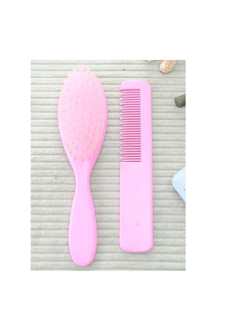 amchi baby Baby Comb and Brush Set Pack of 3  - Image 4