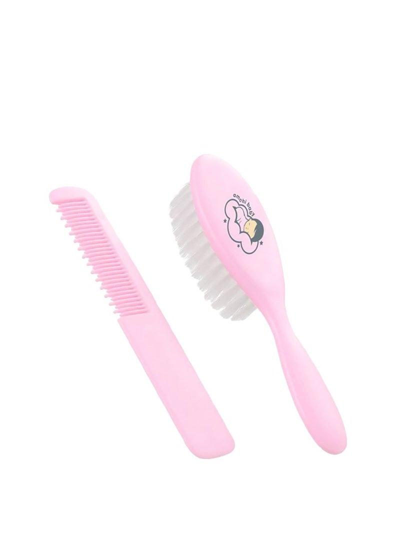 amchi baby Baby Comb and Brush Set Pack of 3  - Image 2