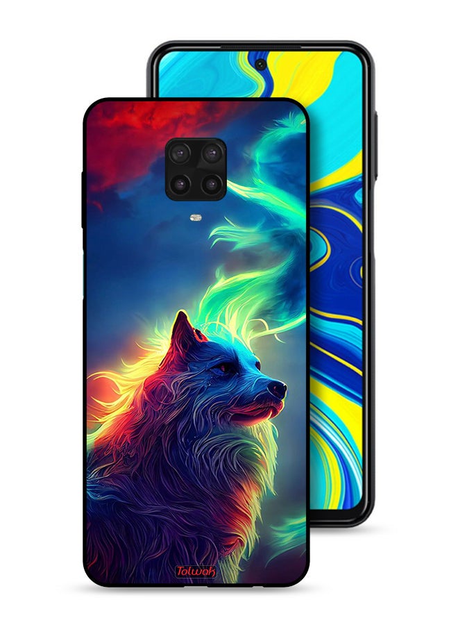 Tolwak Xiaomi Redmi Note 9S Protective Case Cover Wolf - Image 1