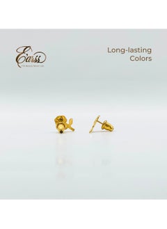 Rose Gold Flower Earrings | Stainless Steel | 18K Gold Plated - pzsku/Z7C894A553B010770B675Z/45/_/1736166925/6c68003f-4e52-40dc-bd03-eb8de166f15d