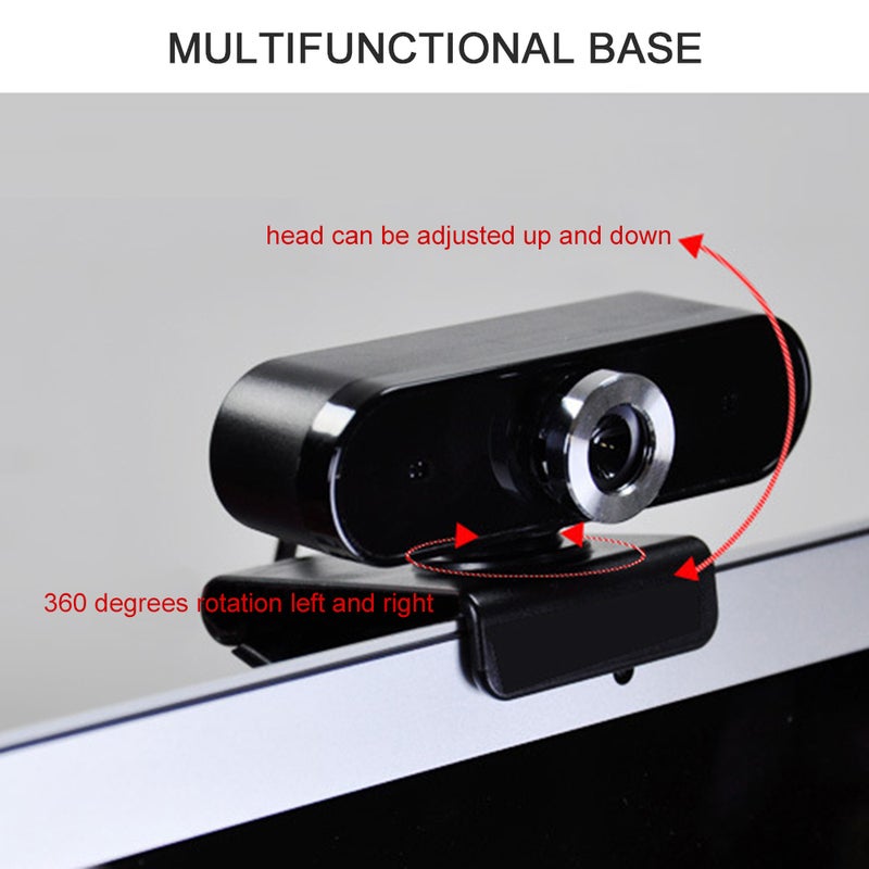 Webcam Webcam With Microphone USB Video Call Computer Peripheral Camera - Image 2