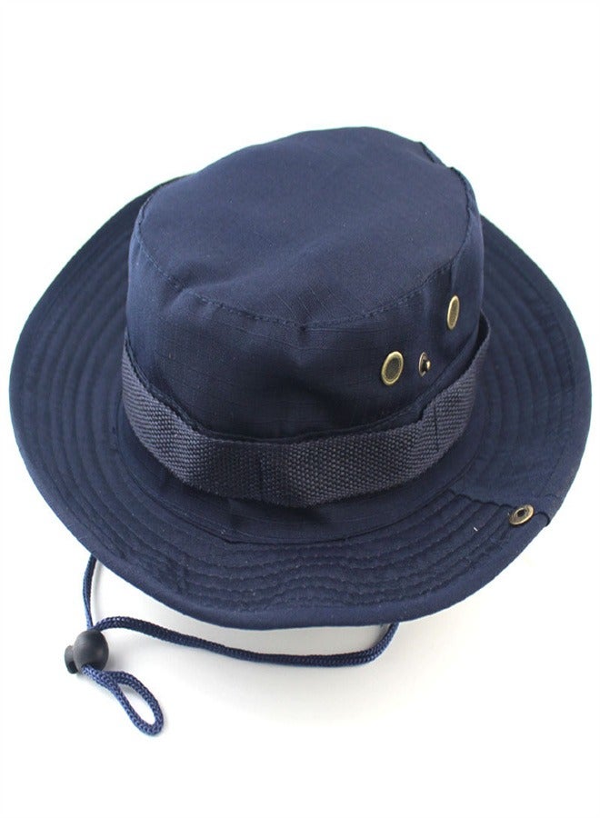 Loquat MulMen's And Women's Sun Protection Navy blue  - Image 1