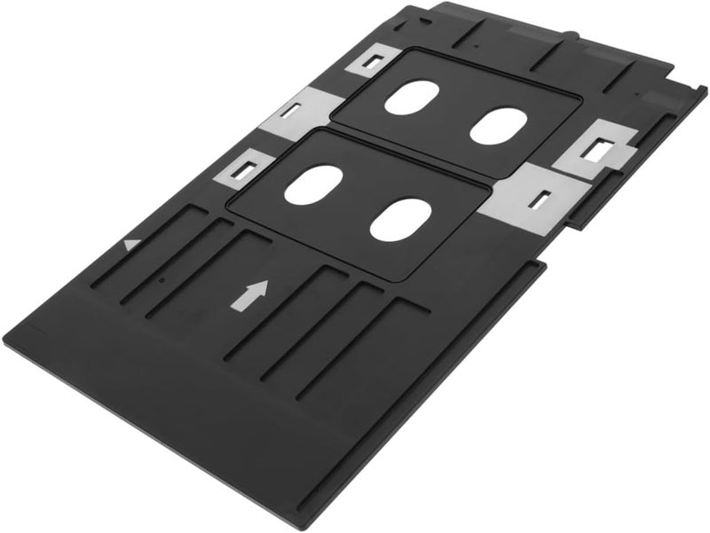 صينية بطاقات الهوية القابلة لإعادة الاستخدام من TEHAUX PVC لطباعة بطاقات الهوية بسهولة بتصميم متين متوافق مع طابعات البطاقات - Image 1