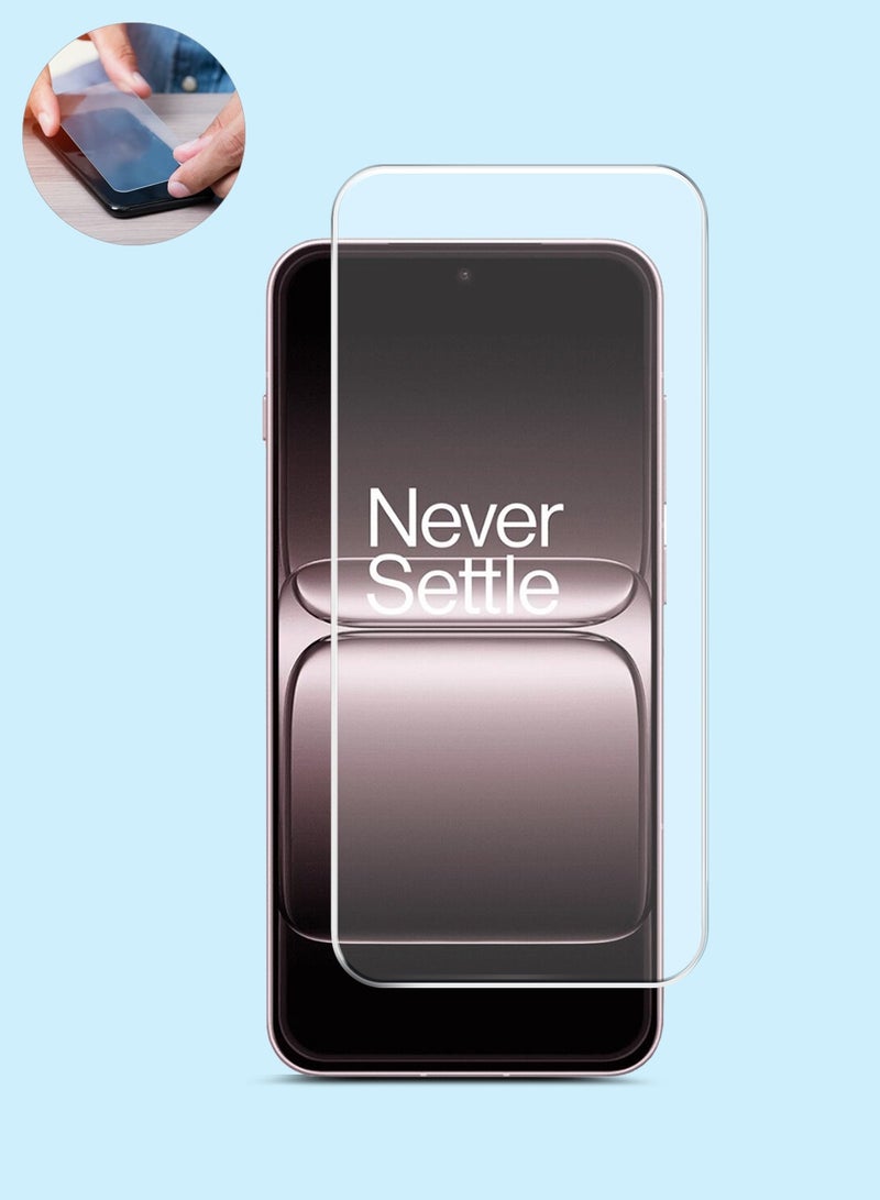 جيماكس حماية شاشة زجاجية مقسّاة 9H 2.5D بأطراف منحنية من سلسلة GMAX الاحترافية OnePlus 13s 5G 2025 - واضحة - Image 1