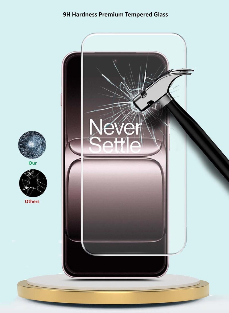 جيماكس حماية شاشة زجاجية مقسّاة 9H 2.5D بأطراف منحنية من سلسلة GMAX الاحترافية OnePlus 13s 5G 2025 - واضحة - Image 5