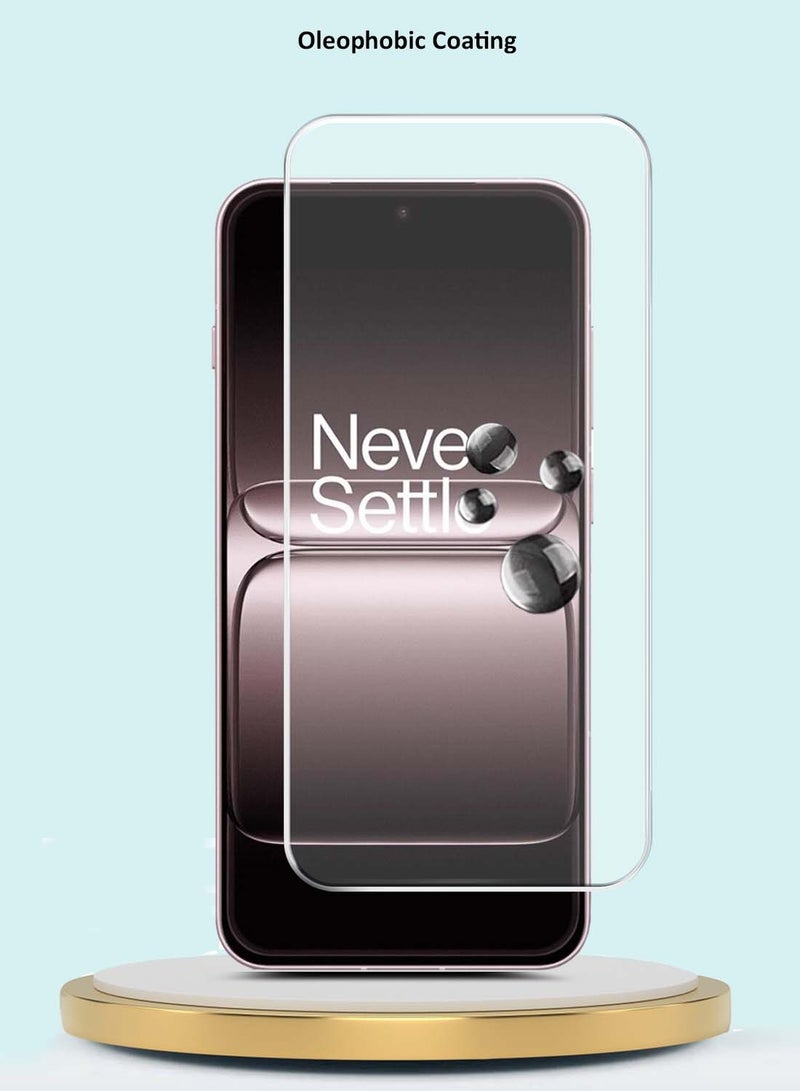 جيماكس حماية شاشة زجاجية مقسّاة 9H 2.5D بأطراف منحنية من سلسلة GMAX الاحترافية OnePlus 13s 5G 2025 - واضحة - Image 4