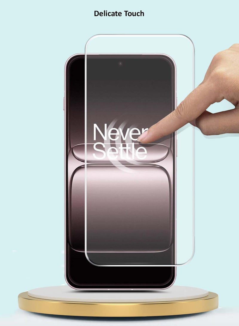 جيماكس حماية شاشة زجاجية مقسّاة 9H 2.5D بأطراف منحنية من سلسلة GMAX الاحترافية OnePlus 13s 5G 2025 - واضحة - Image 3