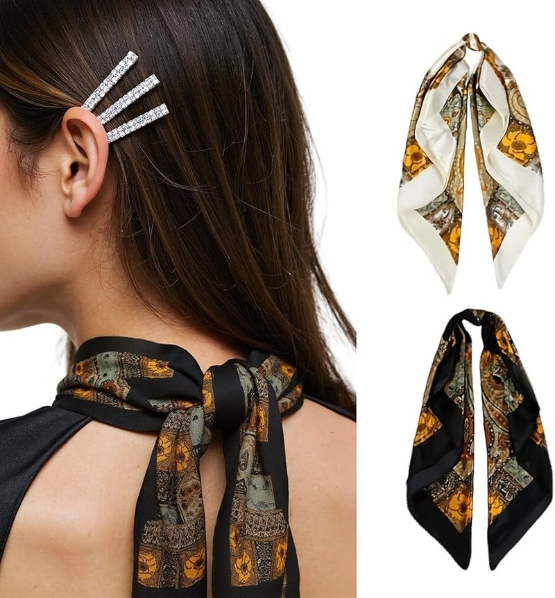 Lightweight Paisley Print Scarf For Women And Men In 3 Colors - Image 3