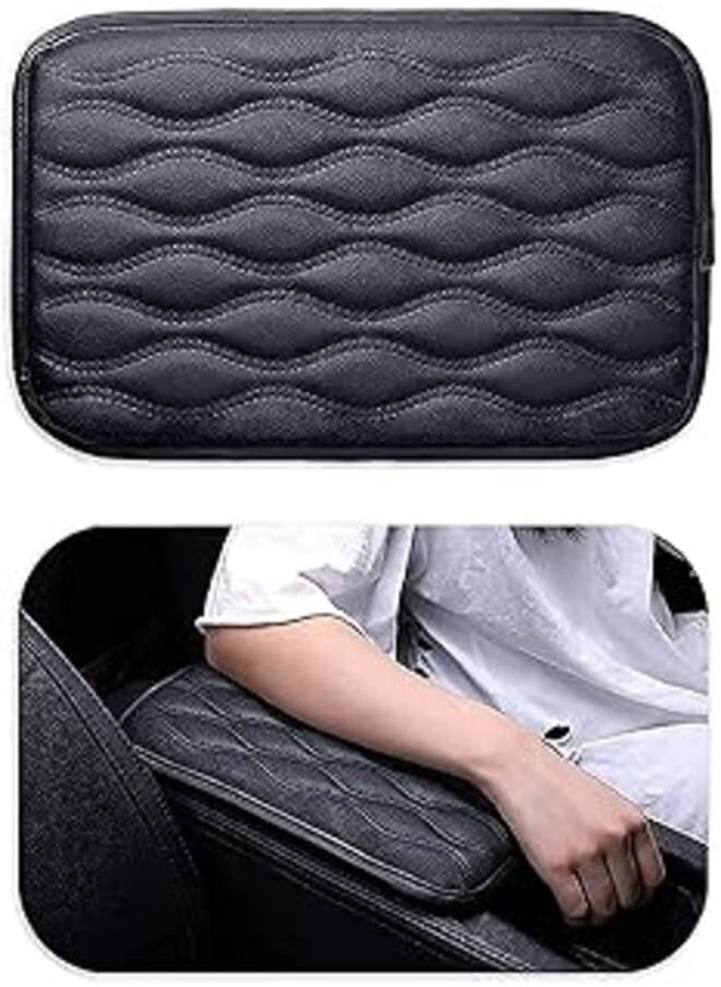 XICEN - XICEN Auto Center Console Pad, Car Armrest Cover, PU Leather Cushion Waterproof Car Armrest Seat Box Protector Interior Decoration Accessories - Image 1